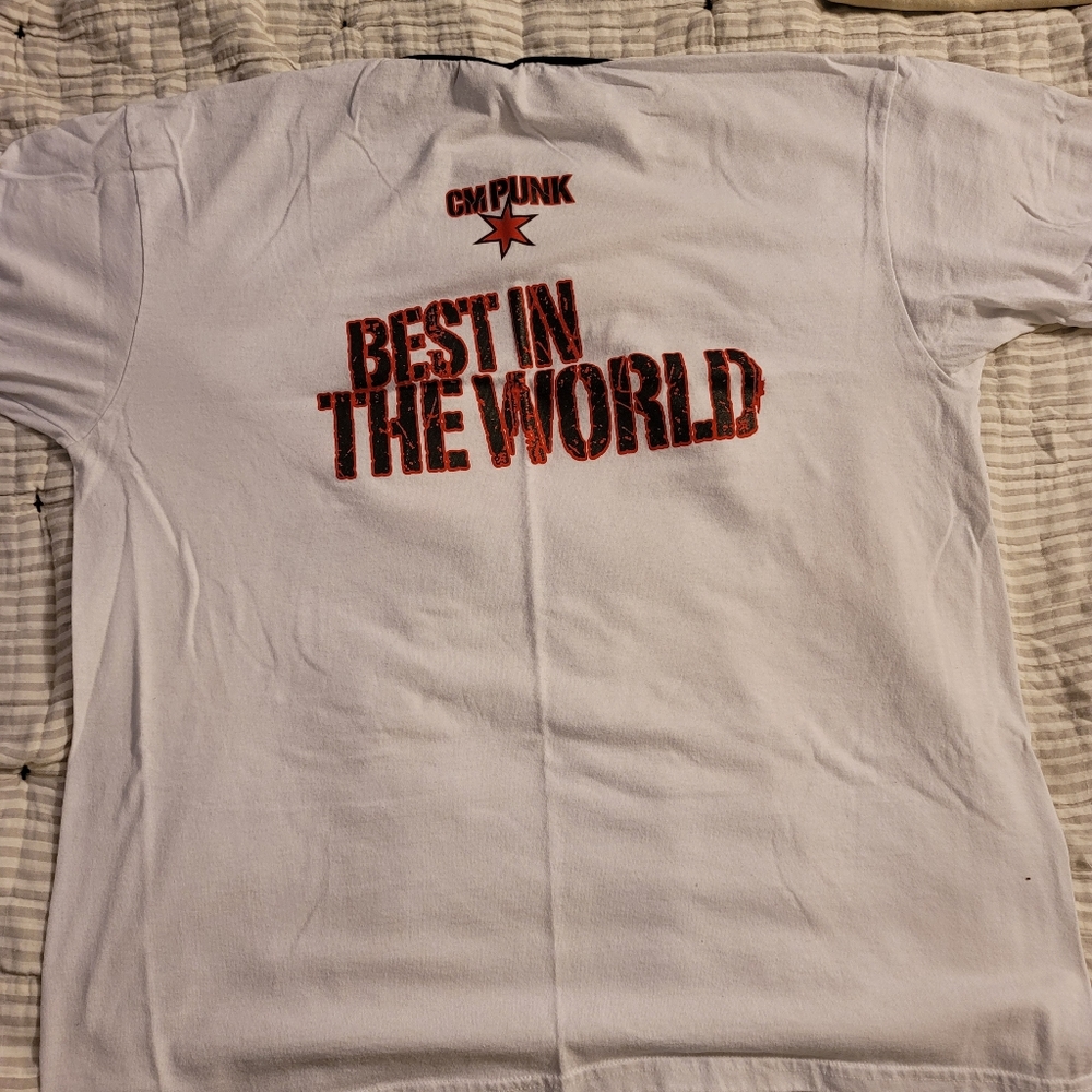 CM Punk WWE Adult 2XL Shirt